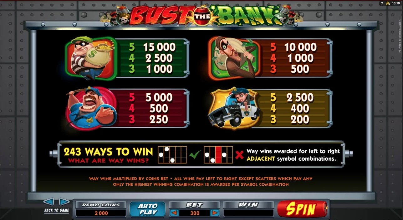 Bust the Bank slot apk para android图片1