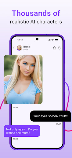 Pheon AI Girlfriend Chat Bot mod apk premium desbloqueado  v1.100.0 screenshot 1