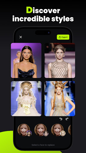 FaceSwapper ai mod apk premium desbloqueado última versão图片1