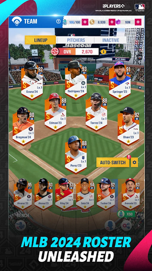 MLB CLUTCH HIT BASEBALL 24 mod apk dinheiro ilimitado  1.5.320 screenshot 3