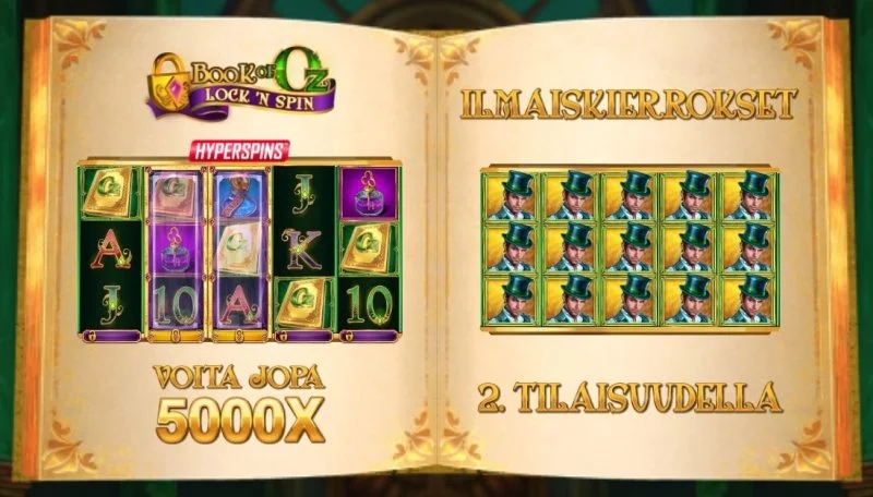 Book of Oz Lock N Spin slot apk para android  1.0.0 screenshot 3