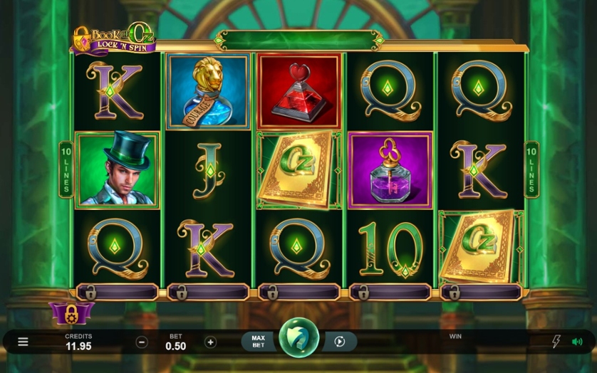 Book of Oz Lock N Spin slot apk para android  1.0.0 screenshot 1