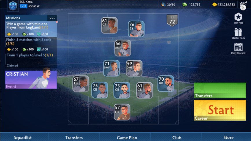 DYNASTY SOCCER apk download para o android  1.1.5 screenshot 2