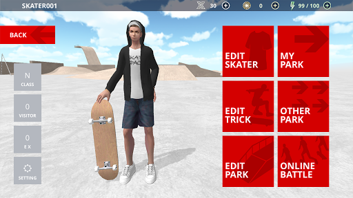 Skate Space mod apk 1.472 tudo ilimitado última versão图片1