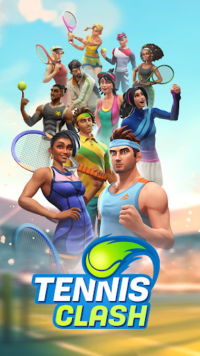 Tennis Clash mod apk 5.12.1 dinheiro e gemas ilimitados  5.12.1 screenshot 1