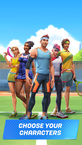 Tennis Clash mod apk 5.12.1 dinheiro e gemas ilimitados  5.12.1 screenshot 3