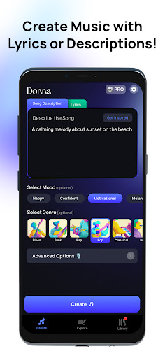 Donna AI Song & Music Maker mod apk premium desbloqueado图片1