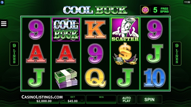 Cool Buck 5 Reel slot apk para android  1.0.0 screenshot 2