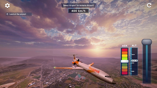 Flight Simulator Airborne mod apk todos os aviões desbloqueados  1 screenshot 3