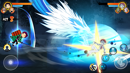 Stick Demon Shadow Fight mod apk dinheiro ilimitado  1.3 screenshot 1