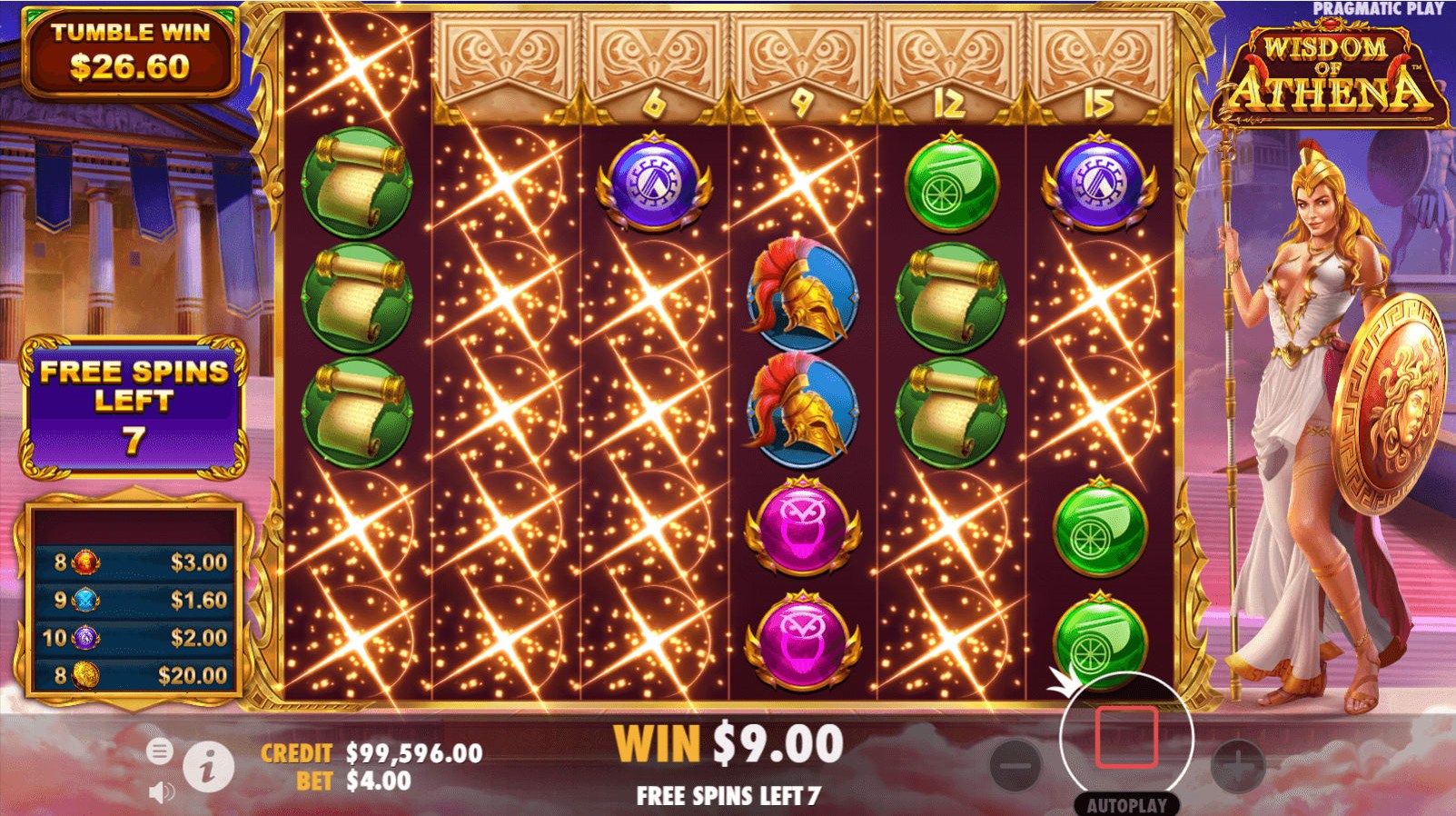 ATHENA slot apk para android  1.0.0 screenshot 3