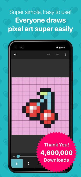 8bit painter mod apk tudo desbloqueado  1.21.1 screenshot 1