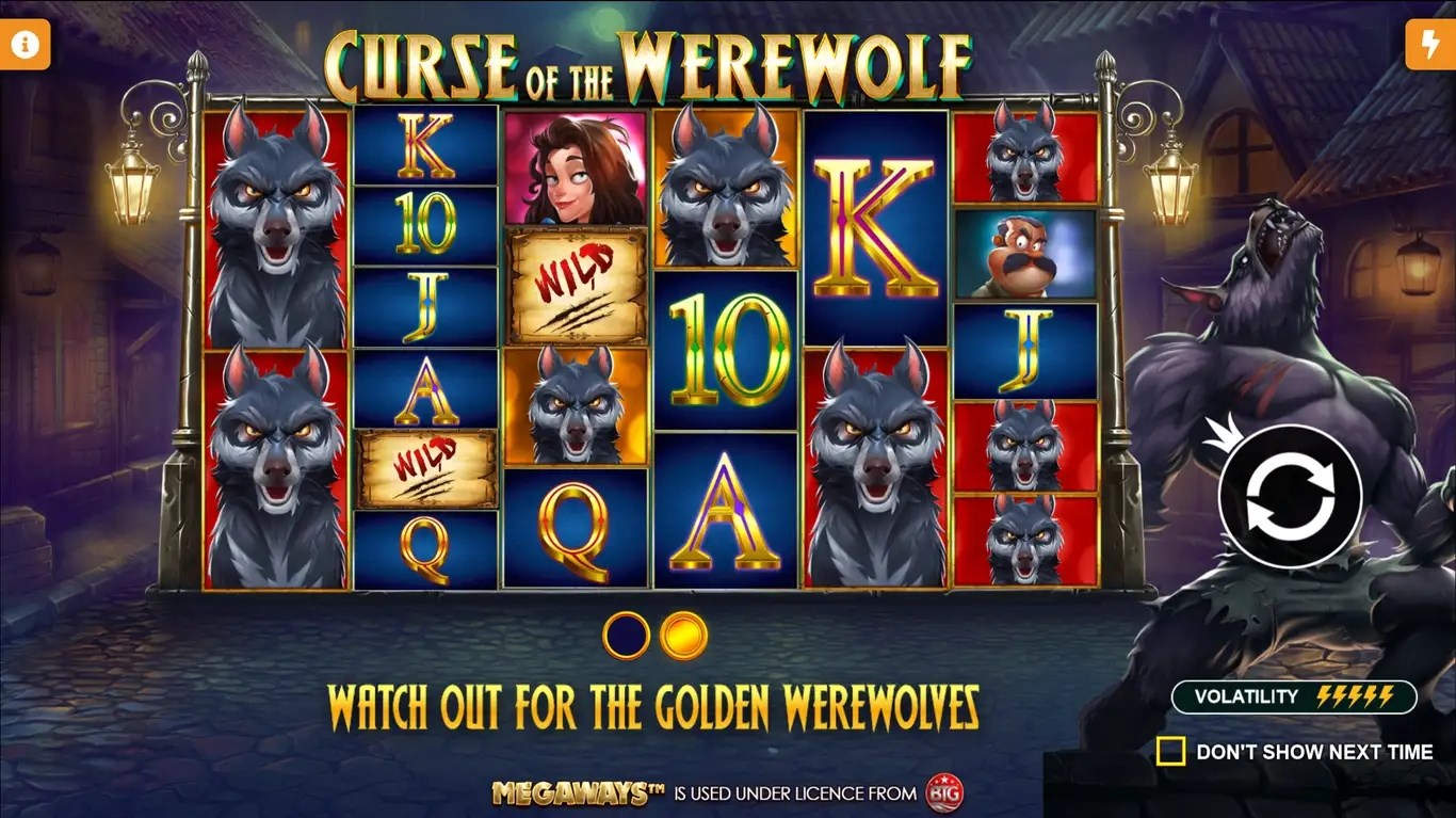 WEREWOLF slot apk para android  1.0.0 screenshot 3