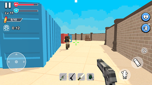 FPS Pixel Shooter Gun Games Grátis Download Jogo Completo图片1