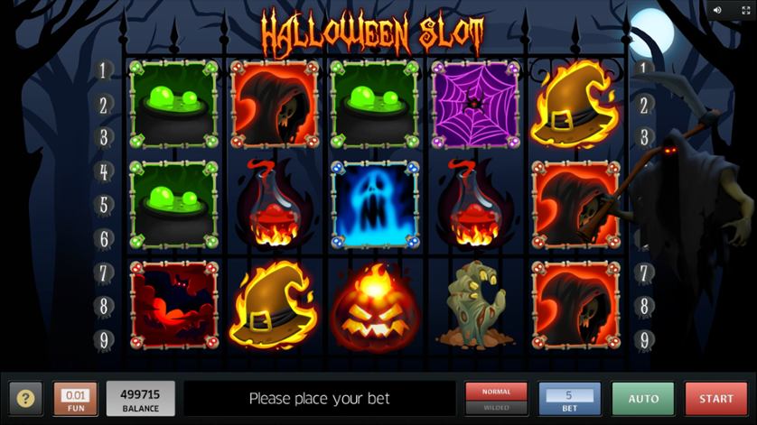 HALLOWEEN slot apk para android  1.0.0 screenshot 1