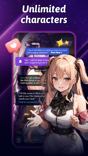 Mollie Anime Chatbot Roleplay mod apk premium desbloqueado última versão  1.0.2 screenshot 3