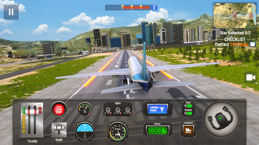 Airplane Pro Flight Simulator mod apk dinheiro ilimitado última versão图片1