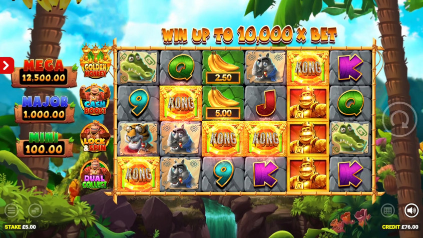 King Kong Cash Even Bigger Bananas Megaways slot apk para android图片1