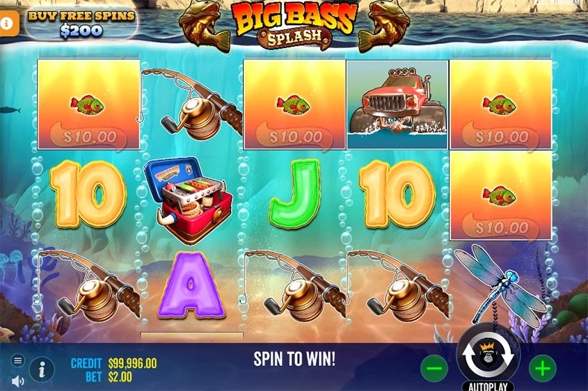 Big Bass Splash slot apk para android  1.0 screenshot 3