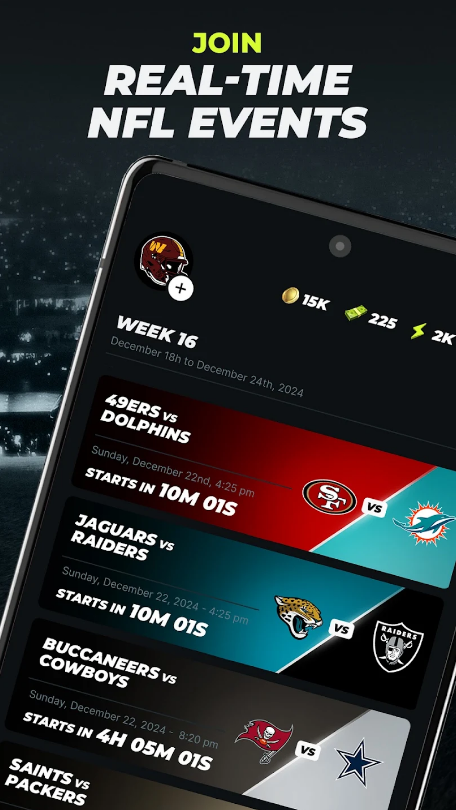 NFL Primetime Fantasy mod apk dinheiro ilimitado  1.0.0 screenshot 1