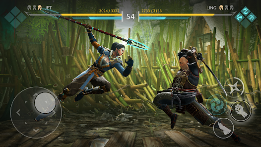 shadow fight 4 mod apk desbloquear todos os personagens图片1