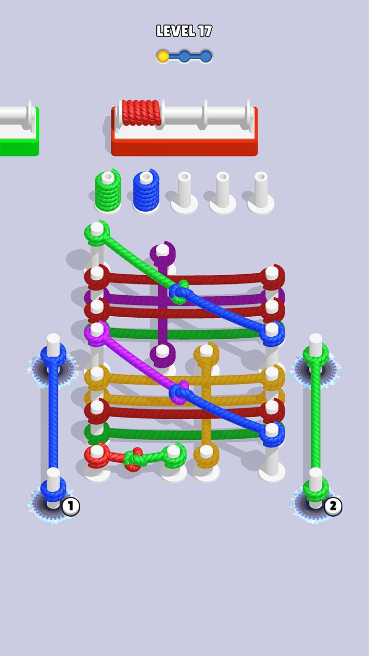 Rope Jam Tangle Sort Apk Download para Android  0.4 screenshot 1