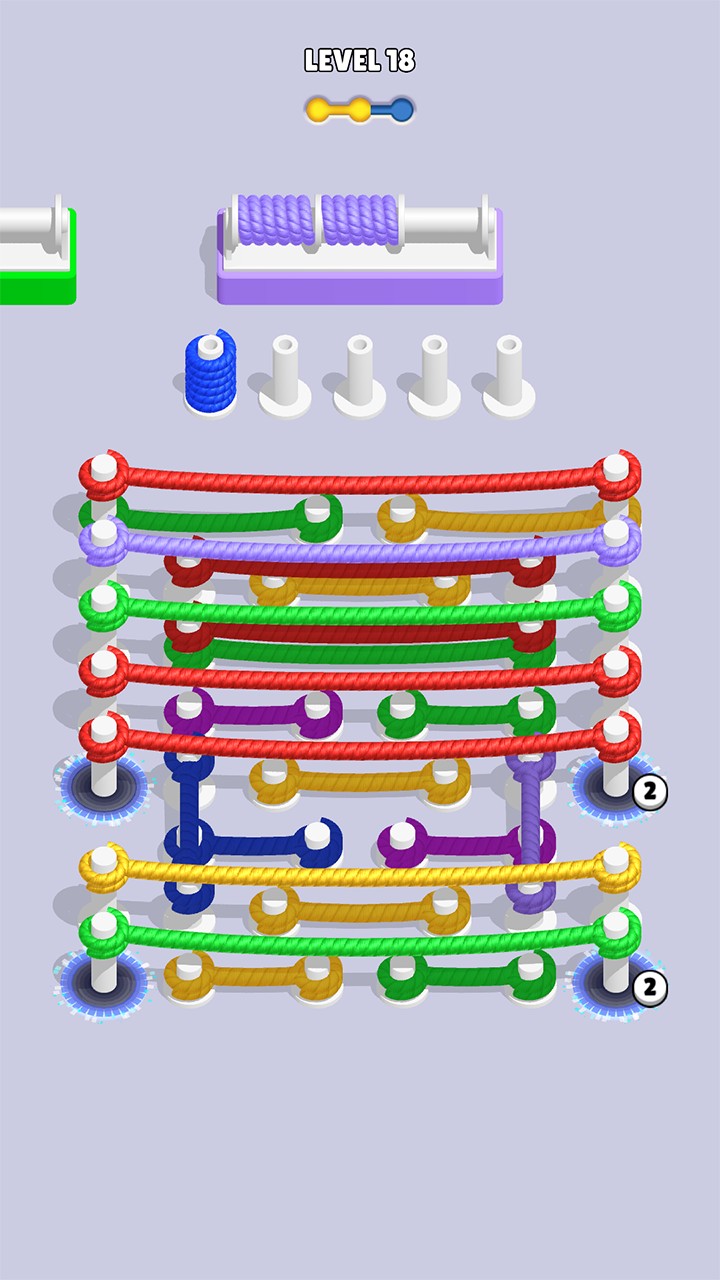 Rope Jam Tangle Sort Apk Download para Android  0.4 screenshot 2