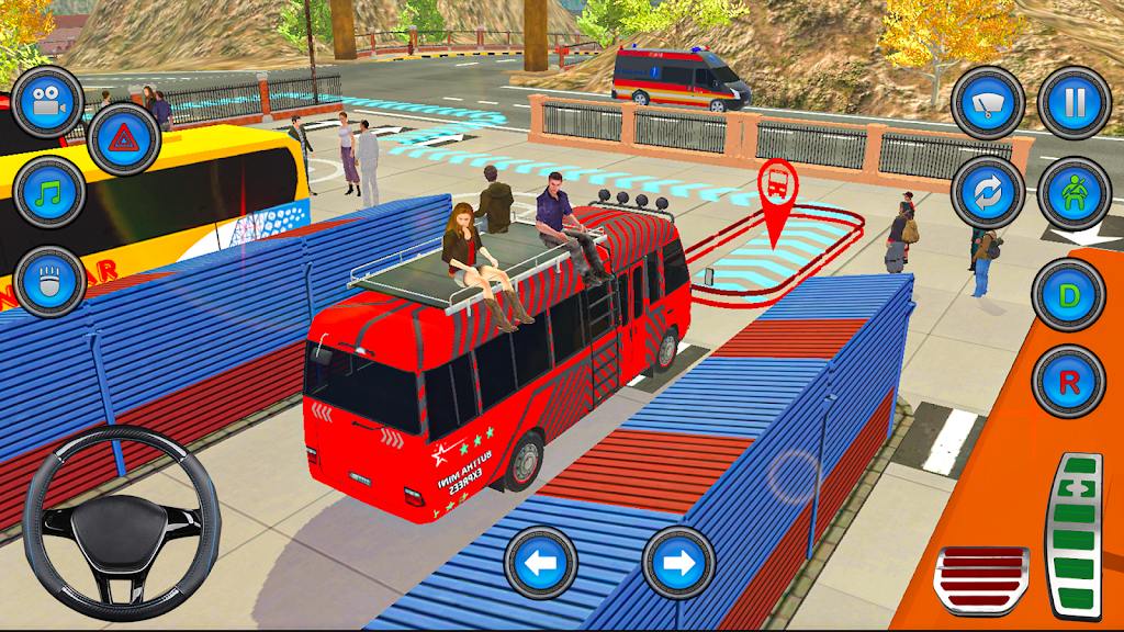 Mini Bus Driving Simulator 3D Apk Baixar para Android  0.1 screenshot 3