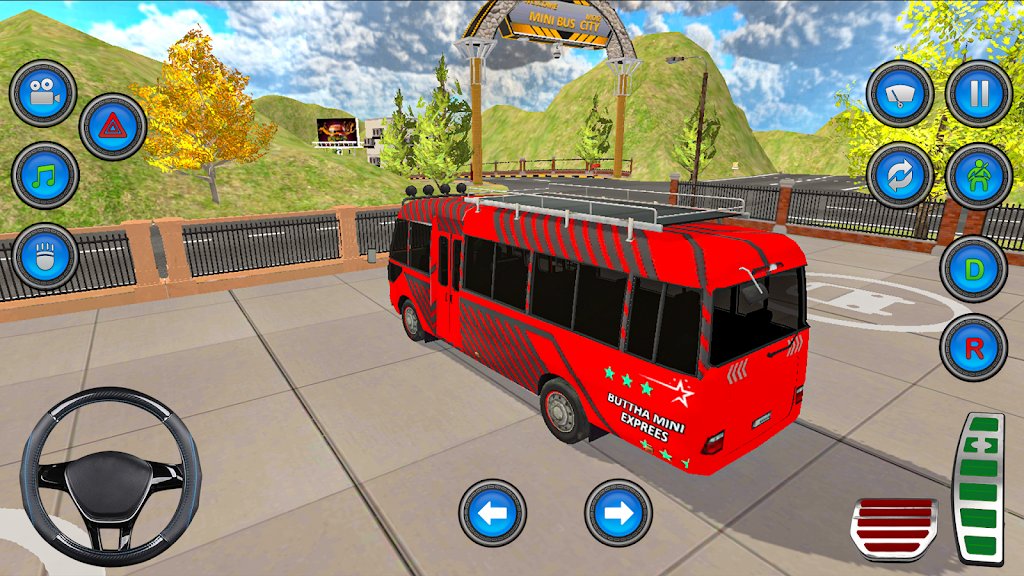 Mini Bus Driving Simulator 3D Apk Baixar para Android  0.1 screenshot 1