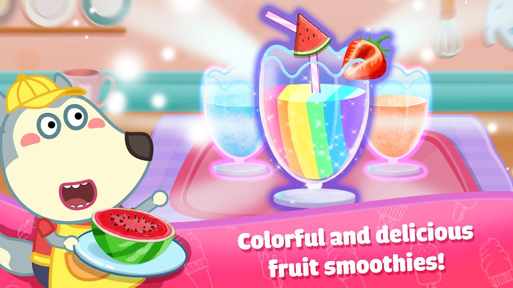 Wolfoo Ice Cream Shop Dessert Apk Baixar para Android图片1