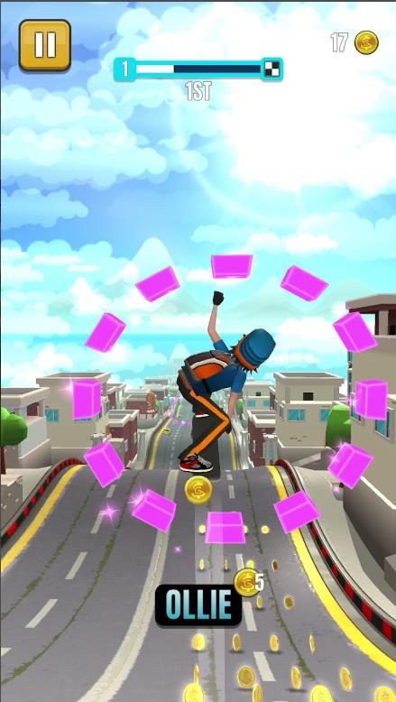 Faily Skater Street Racer Mod APK Dinheiro Ilimitado  1.18 screenshot 3