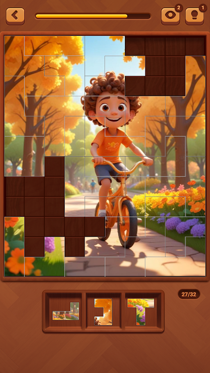 WoodPuz Jigsaw Puzzles Apk Baixar para Android  1.0.0 screenshot 2