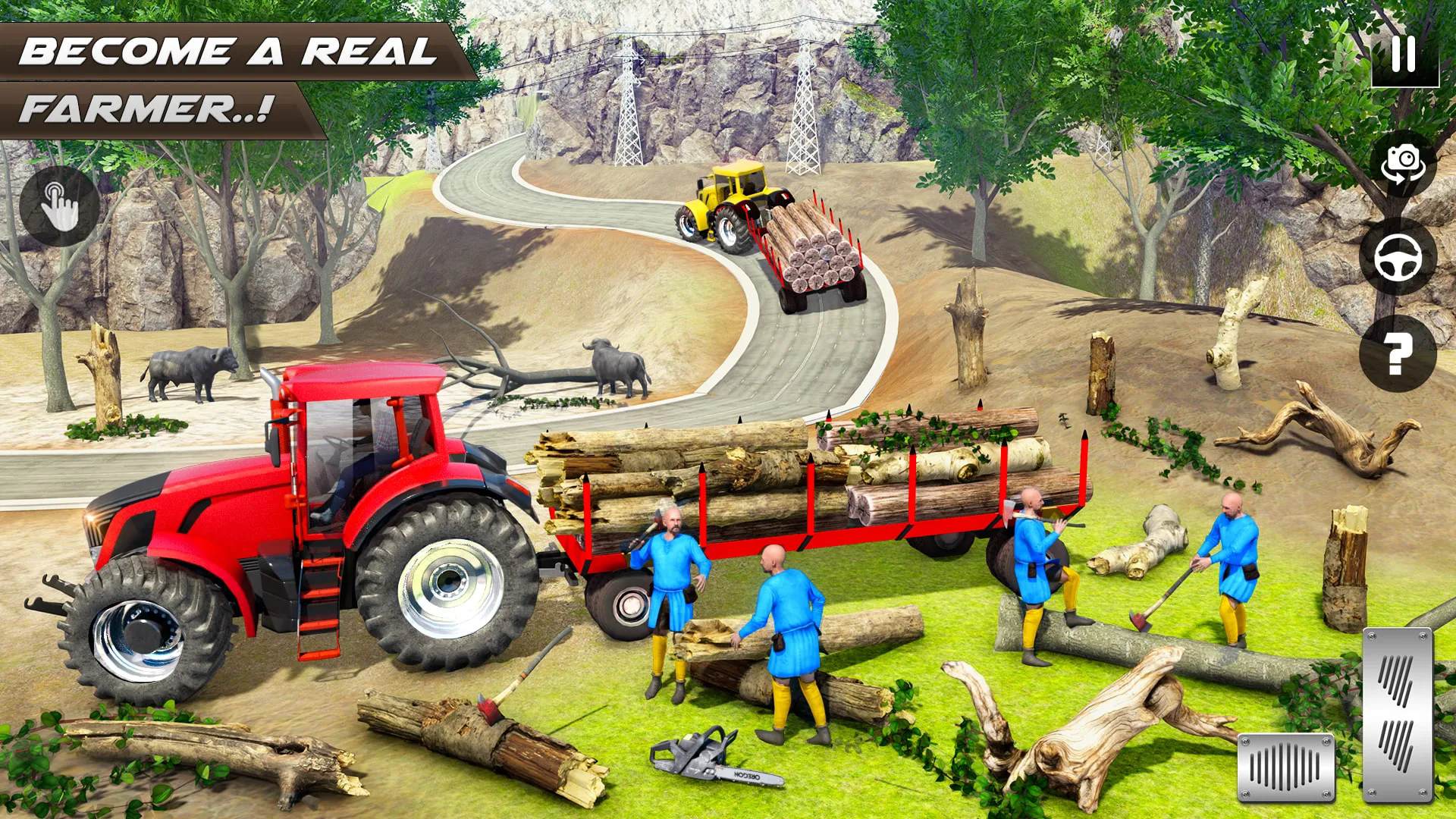 Real Farming Tractor Game 3D apk download para android图片1