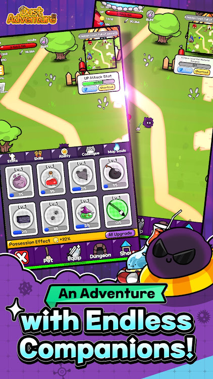 Dust Adventure Idle RPG mod apk Dinheiro Ilimitado  1.0 screenshot 2