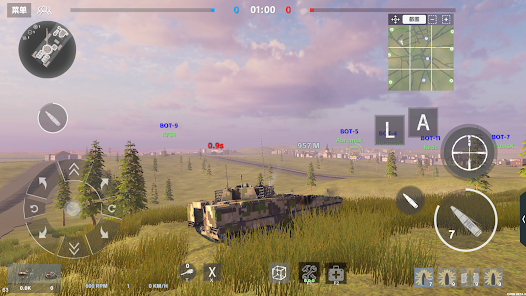 PANZER WAR Mobile Mod Apk Dinheiro Ilimitado  2024.8.25.1 screenshot 3