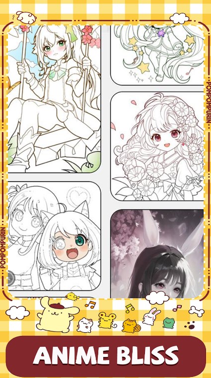 Anime Digital Coloring Game Apk Baixar para Android  2.0 screenshot 3