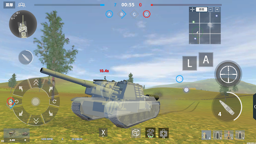 PANZER WAR Mobile Mod Apk Dinheiro Ilimitado  2024.8.25.1 screenshot 1