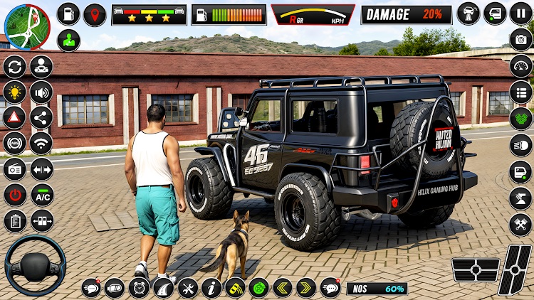 4x4 Jeep Game Simulator 3d Apk para Android  0.3 screenshot 2