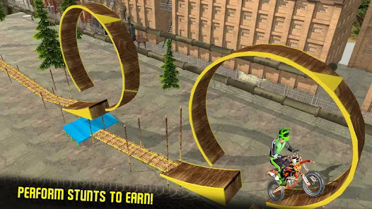 Bike Stunt Moto Racer Apk para Android图片1