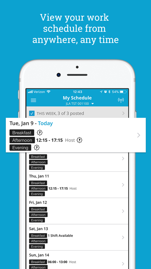 HotSchedules mod apk Pago de graça  4.163.0 screenshot 1