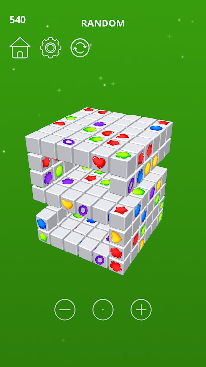 Triple Match 3D Cube Mod Apk Versão mais recente图片1