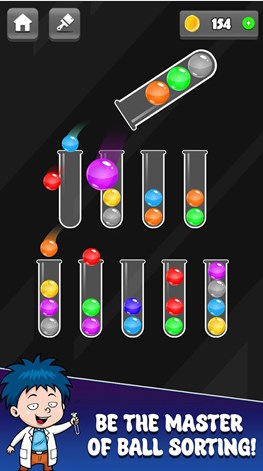 Ball Sort Color Stack Puzzle Apk Download para Android图片1