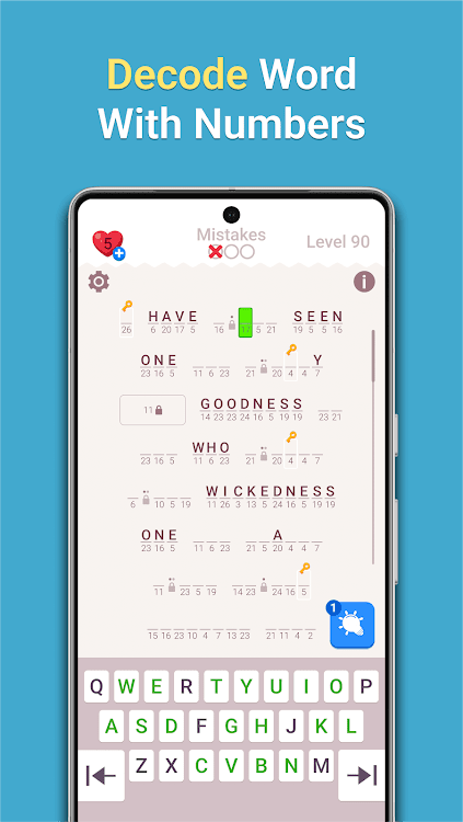 Playsimple Cryptogram Apk Download para Android  1.4.0 screenshot 1