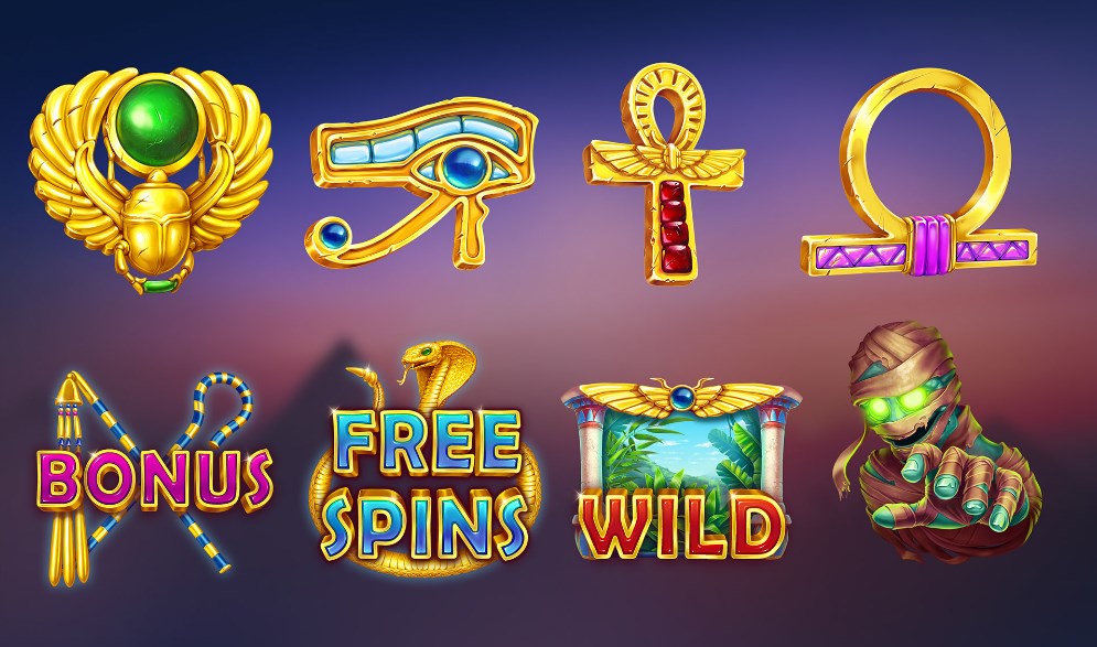 Symbols of Egypt slot apk para android图片1