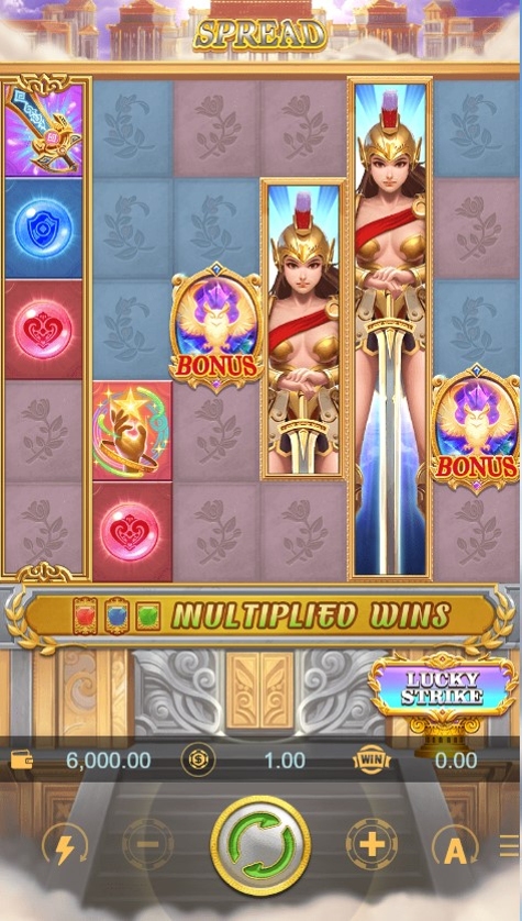 Athena Lucky Spread slot apk para android  1.0.0 screenshot 2