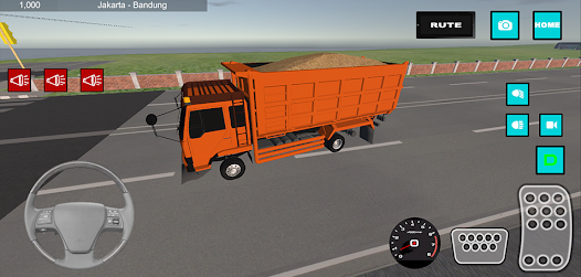 dump angkut pasir simulator Apk Última Versão  1.0 screenshot 3