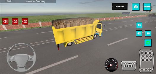 dump angkut pasir simulator Apk Última Versão  1.0 screenshot 1