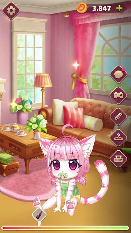 Furry Girls Growth Simulator Apk Download para Android  1.0 screenshot 3