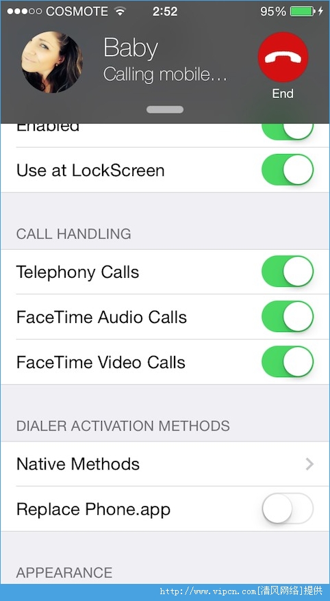 CallBar for iOS 8 ͼƬ1